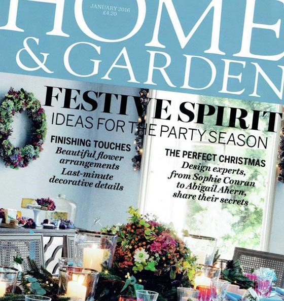 Homes and Gardens Front Cover