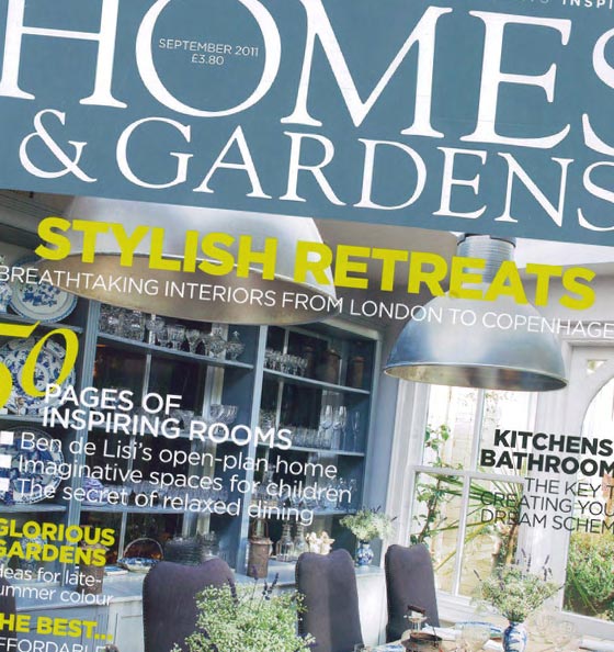 Homes and Gardens Front Cover